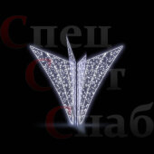 Светодиодная стела "Факел" 2,1 м Белая