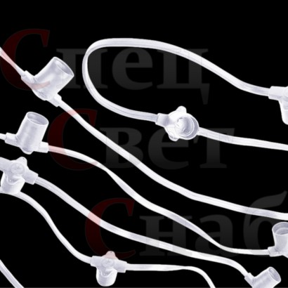 Провод Бэлт Лайт 100 м шаг 40 см Каучук белый