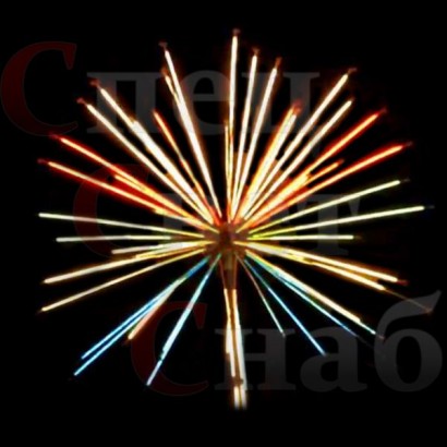 Уличная светодиодная фигура Фейерверк "Салют-шар" 2 м