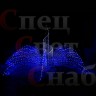 Уличный светодиодный фонтан "Симфония-2" белый синий большой