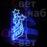 Световая консоль "Прибрежная волна" 2 м. Синее свечение