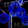 Светодиодная фигура к Новому году Новогодний шар 80 cм Теплое белое свечение