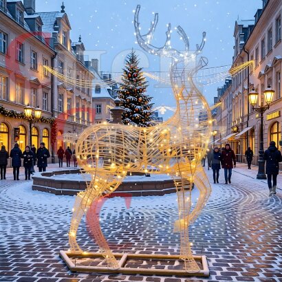 Фигуры Производство - "Гордый олень" теплый белый